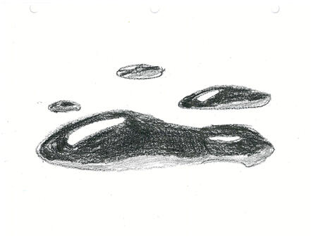 Shiny black goop Shiny black goop
